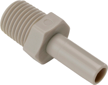 BF-GESk-…-R-… - Gerader Einschraubstecker, konisch, R-Gewinde