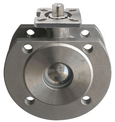 K-KK-835-VA-ISO - 2-2-Wege-Kompakt-Kugelhahn Flansch-Flansch ISO-Flansch